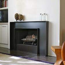 Contemporary Fireplace Metal Fireplace