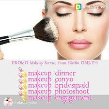 makeup service promo rm80 community on