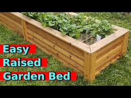 How To Build A Raised Garden Bed You