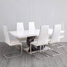 This is the quality birch sapling chair set whose premium metal construction keeps them last for a long time. Home Centre Bentley 6 Seater Dining Table Set With Chair Amazon In Home Kitchen