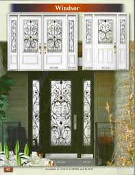 Wrought Iron Glass Door Inserts The