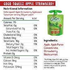 gogo squeez apple strawberry banana
