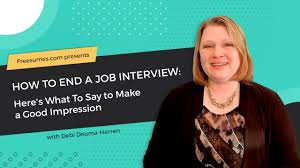 We did not find results for: How To End A Job Interview Here S What To Say To Make A Good Impression Youtube