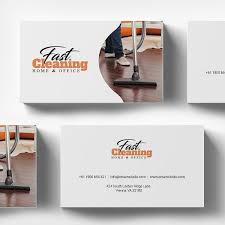 14 cleaning business card templates