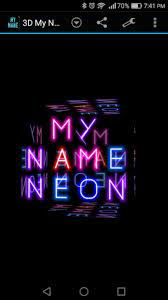 3d my name neon live wallpaper 2 51