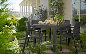 Keter Bali Dining Chair Set Of 6 Grey