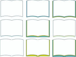free vectors book shaped frame