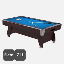 diamond 7ft slate bed pool table