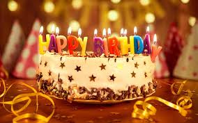 This glitter graphic shows animated birthday candles with the. Download Wallpapers Happy Birthday 4k Birthday Cake Candles Party Evening Cakes For Desktop Free Pictures For Desktop Free