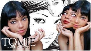 tomie makeup 富江 for brown skin