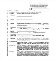 19 Sublease Agreement Templates Word Pdf Pages Free