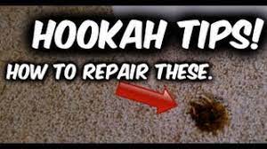 hookah tips how to repair carpet burns