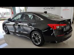 All New 2022 Honda Civic Black Color