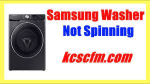 fix samsung washer not spinning problem