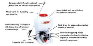 echo shr 210 sprayers lawnmower pros