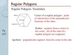1 Geometry Section 6 3a Regular Polygons Page Ppt Download