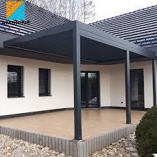 Aluminum Gazebo Adjustable Roof Pergola