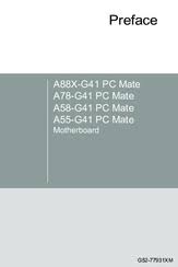 1) for free in pdf. Msi A78 G41 Pc Mate Manuals Manualslib