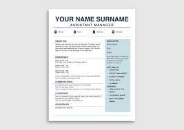 Free Traditional Work Resume Templates