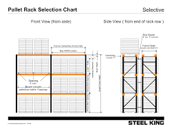 Steel King Rack Configuration Drawings Manualzz Com