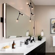 What is the best vanity light to mirror ratio? Bathroom Vanity Lighting Ideas Ylighting Ideas