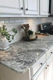 Countertop choices for white kitchen cabinetry. Viscount White Granite The Best Marble Alternative Bc Stone