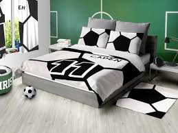 Custom Soccer Theme Bedding