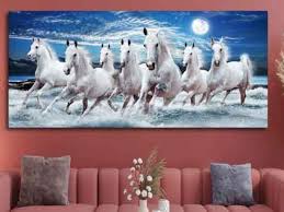 running horses painting