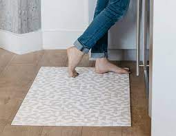 woven floor mat chilewich prism natural