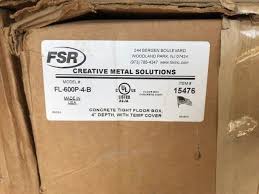 fsr fl 600p 4 b floor box brand new ebay