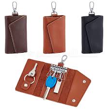 Leather Car Key Holder Bag