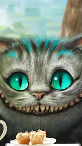 640x1136 Cheshire Cat Alice In