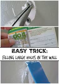 Patching Holes In Walls Fix Hole In