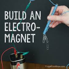make an electromagnet frugal fun for