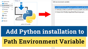 how to add python installation location