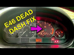 bmw e46 dash fault easy fix e46