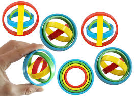 I review 7 lesser known fidget toys. 6 Circle Ring Rotating Fidget Toys Fidget Soothing Calm Anxiety Focus Add Adhd Walmart Com Walmart Com