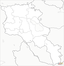 Раскраска Карта Армении | Раскраски для детей печать онлайн