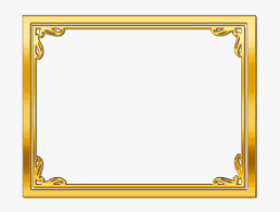 gold frame png picture golden frame