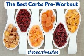 the best carbohydrates for pre workout