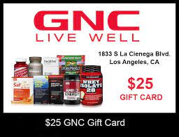You will need your gift card number as well as the pin number. 25 Gnc Gift Card Closed Uc Gym