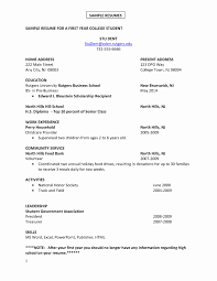 Best Resumes For College Students Best Of Best Current