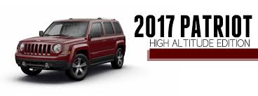 2017 Jeep Patriot High Altitude Features And Performance