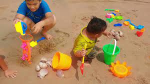 Trò Chơi Bé Đi Chơi Biển ❤ ChiChi ToysReview TV ❤ Đồ Chơi Trẻ Em Toys Baby  Song Go To Sea Sand - YouTube