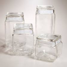 Glass Canister Jars