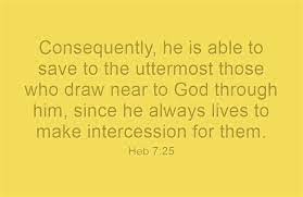 biblical definition of intercession