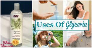 uses of glycerin for cleaning laundry