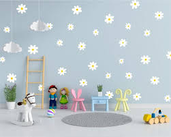 Daisy Wall Decals Flower Wall Stickers