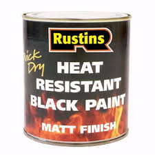 Rustins High Heat Resistant Paint Matt