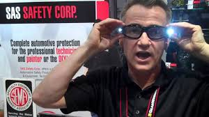 Sema 2013 Sas Safetys Led Inspector Safety Glasses